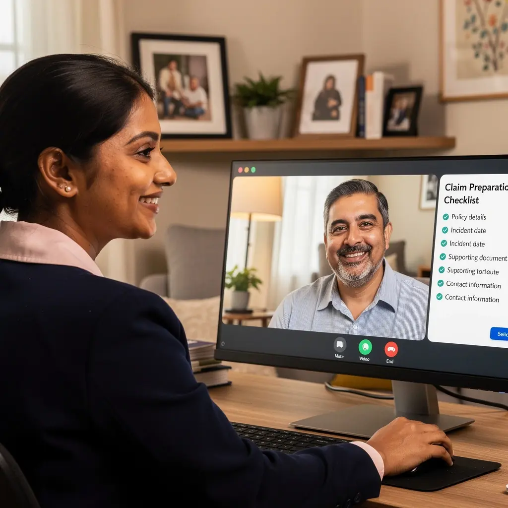 Kierowca wypełniający formularz zgłoszenia szkody w ubezpieczeniu samochodowym.